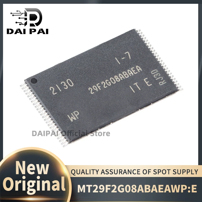 (10-20Pcs/Lot) 100% New original MT29F2G08ABAEAWP:E MT29F2G08ABAEAWPE MT29F2G08 29F2G08ABAEA 29F2G08 TSOP48 Chipset