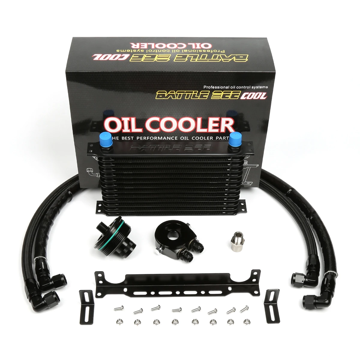 

BB-OCK-117 BATTLE BEE Engine Oil Cooler Kit For BMW F20 N13 Engine Oil Filter Cooler Adapter Housing Kit