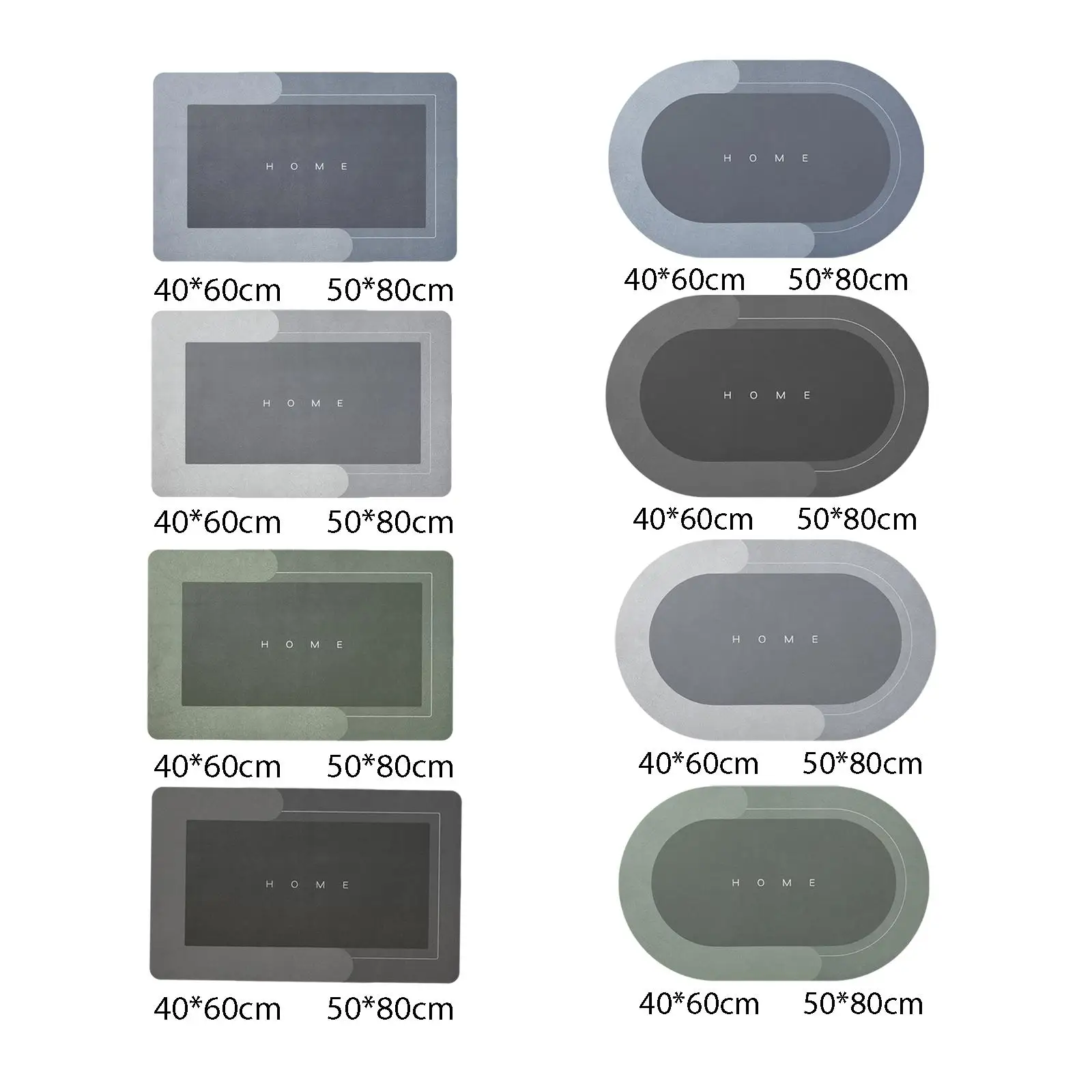 

Дверной коврик, быстросохнущий коврик для ванной, декоративный кухонный коврик для душа, входная лестница, пол для двери, патио, прихожей, гостиной