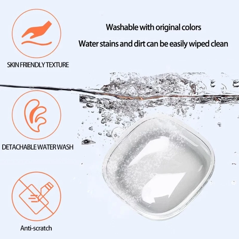 Funda protectora Flexible adecuada para auriculares inalámbricos Buds 6 Play, fundas a prueba golpes, funda resistente a los