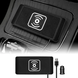 Car Wireless Charger for MINI Cooper F55 F54 F56 F60 R55 R56 R60 Accessories Mobile Phone Fast Charging Holder 15W Charger Board