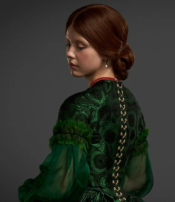 elizabeth green dress ELIZABETH DRESS