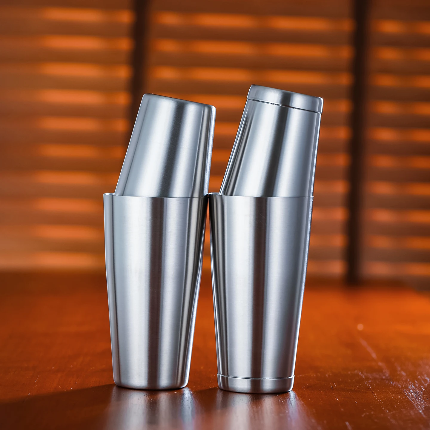 Bar Miracle 304 Stainless Stee - Boston Shaker Set ulasan dan harga