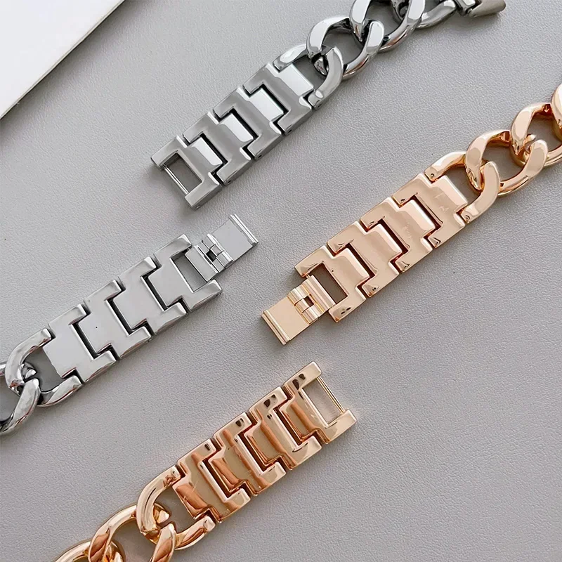 Bling Case+Bracelet for Samsung Galaxy Watch 7 6 5 4 40 44mm Metal Cowboy Chain Strap Screen protector Galaxy Watch 4 5 6 7Band