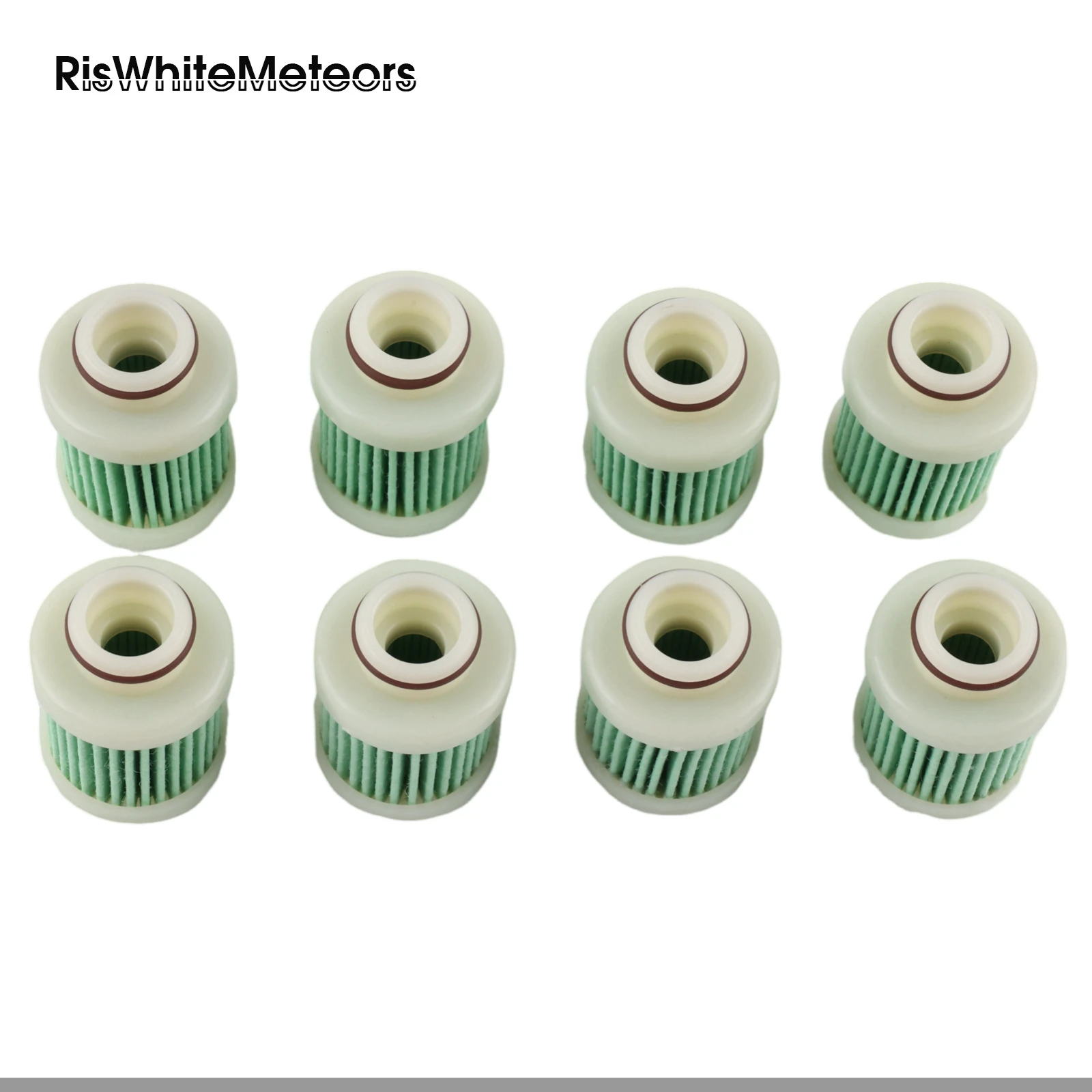 6D8-24563-00-00 Fuel Filter (8pcs) Replacement for Yamaha Outboard 20-115HP