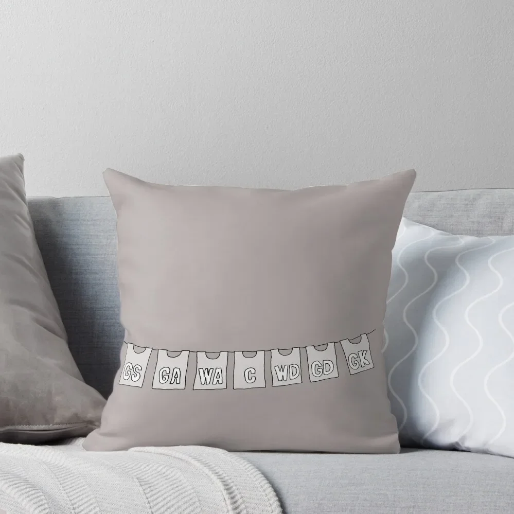 

Bibs On The Line Throw Pillow