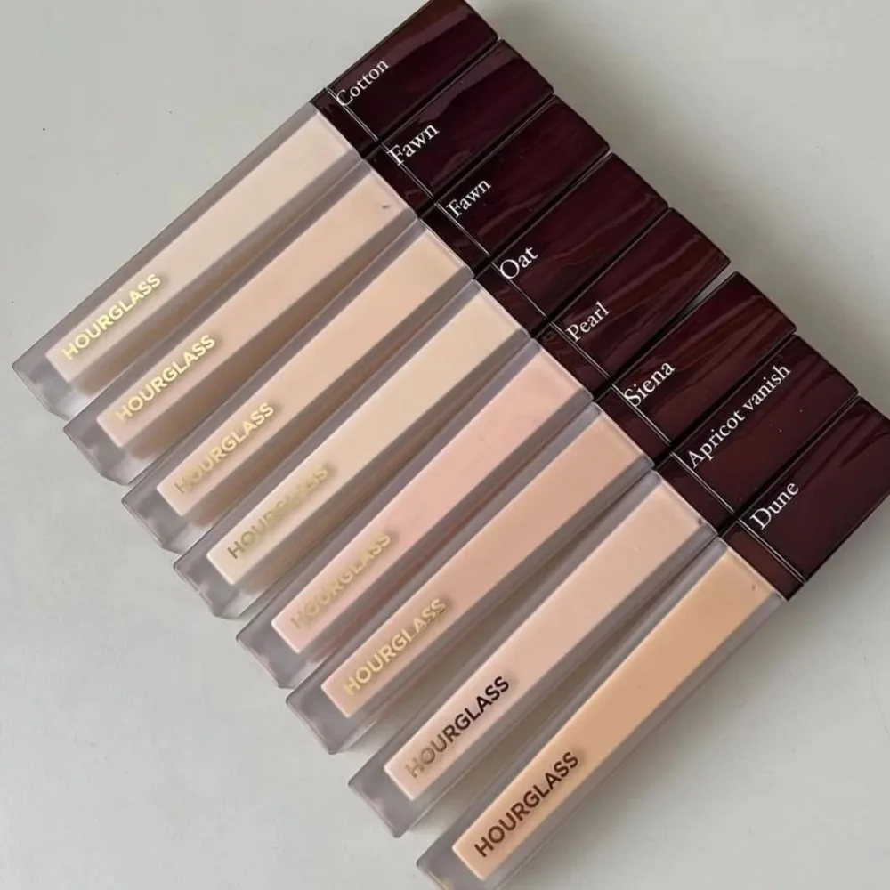 ブランドコンシーラー口紅セットアワーグラスコットンバーチシルク効率的な美白カバー傷跡コンシーラー光沢のあるマットリップブラム