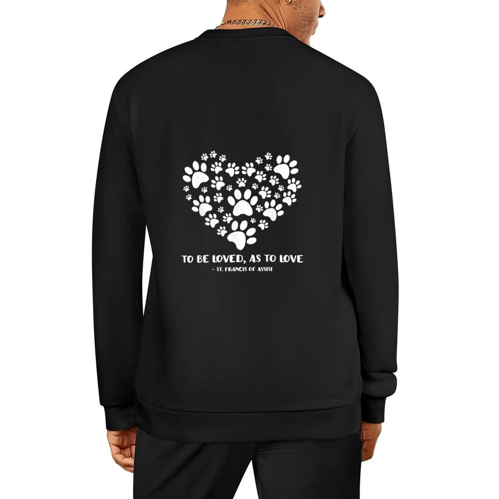 

St Francis of Assisi Patron Saint of Animals Catholic Pullover tracksuit autumn aesthetic sweatshirts