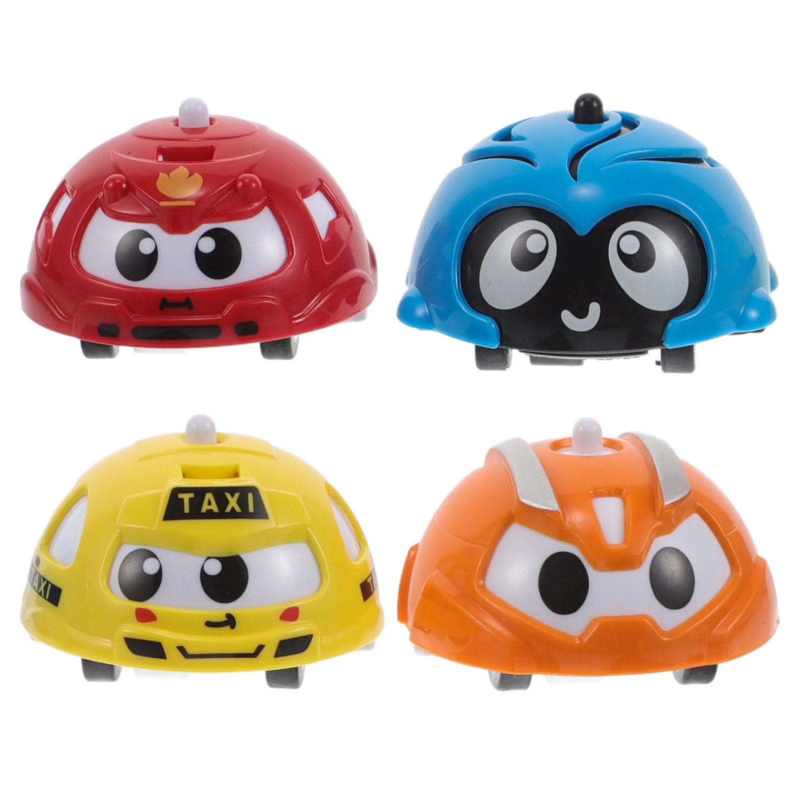 4 Pcs Spinning Top Toy Child Gyro Plaything for Kids Stress Reliever Plastic Outdoor Tops Rotating