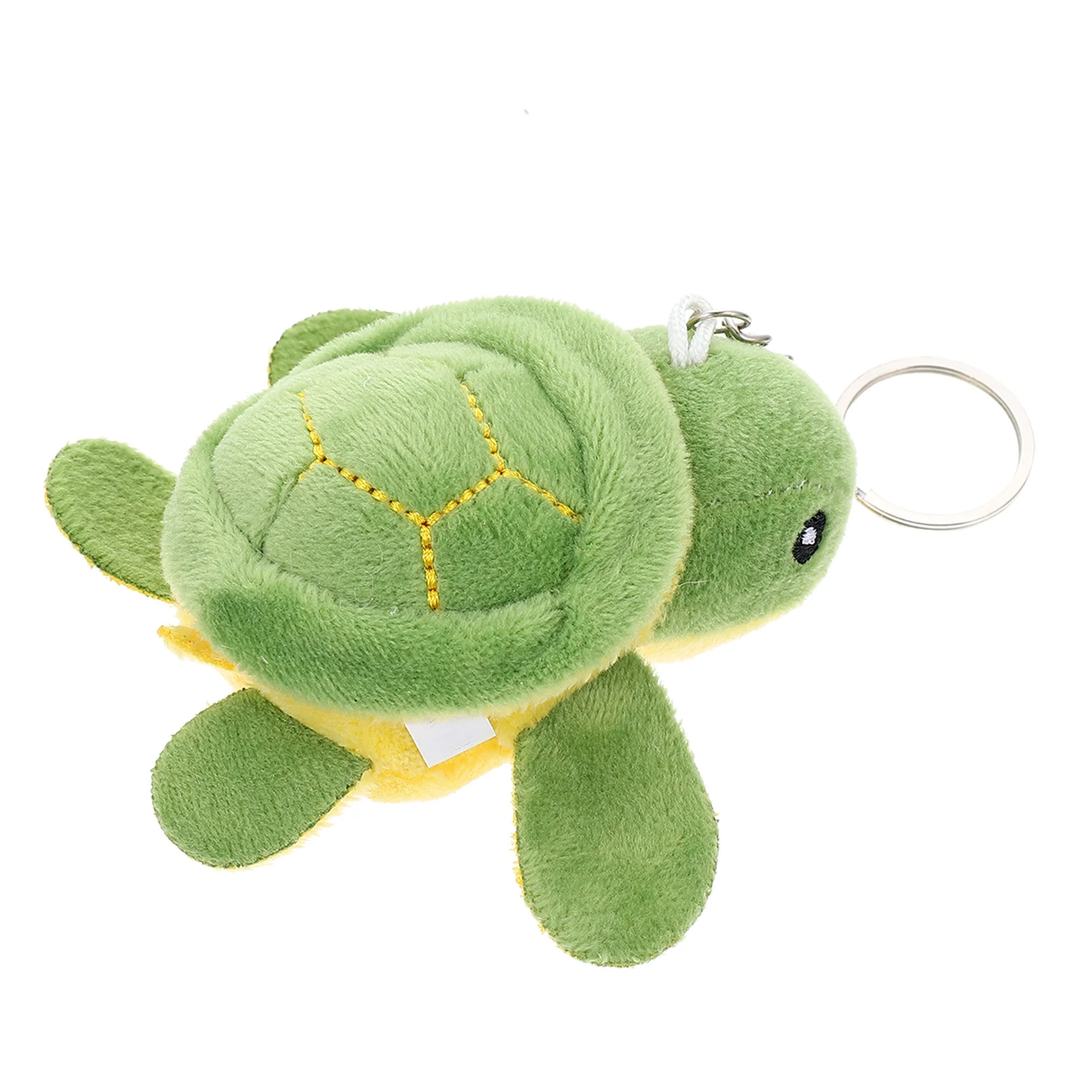 

10 Pcs Little Turtle Ornaments Gift for Children Plush Pendants Keychain Ring Toy Keyring Purse Charm