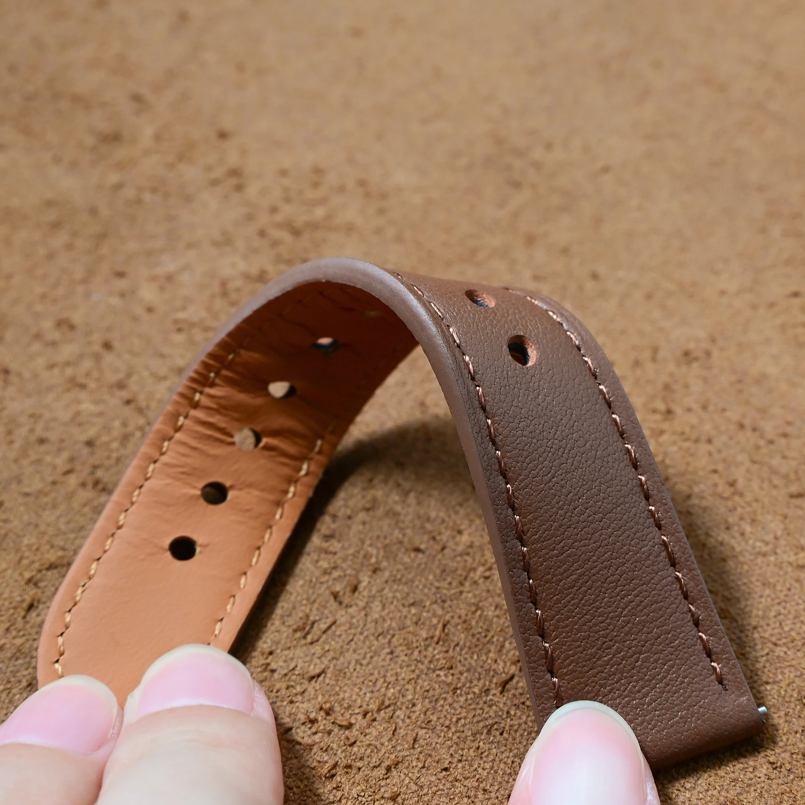 حزام ساعة من الجلد الطبيعي لأوميغا ساماستر 300 Speedmaster الإفراج السريع 20 مللي متر 22 مللي متر العالمي جلد البقر حزام أسورة يد #4