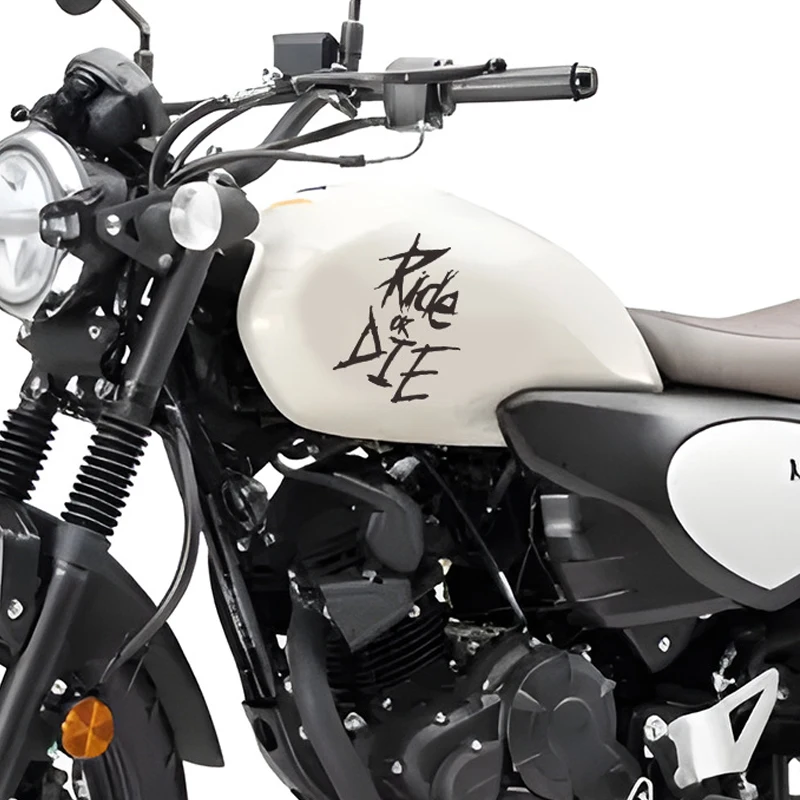 1 قطعة ملصقات إطار الدراجة ركوب أو يموت أنبوب علوي الشارات دراجة جسم السيارة نافذة الوفير الديكور اكسسوارات السيارات دراجة نارية