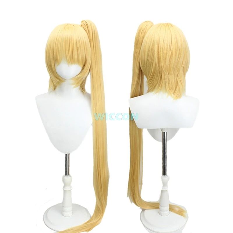 Akitata Neru Cosplay Vtuber Idol Uniform Fashion Punk Y2K Dress Yellow Single Ponytail Halloween Cos Game Project Sekai Clothing