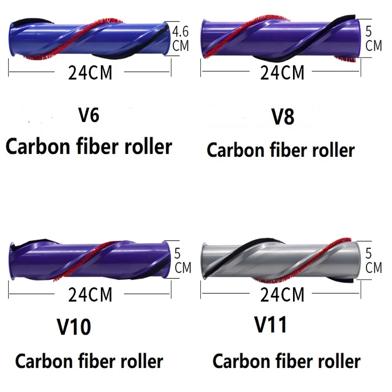 For Dyson V6 V8 V10 V11 Robot Vacuum Cleaner Accessories Direct Drive Roller Brush Replacement Spare Parts