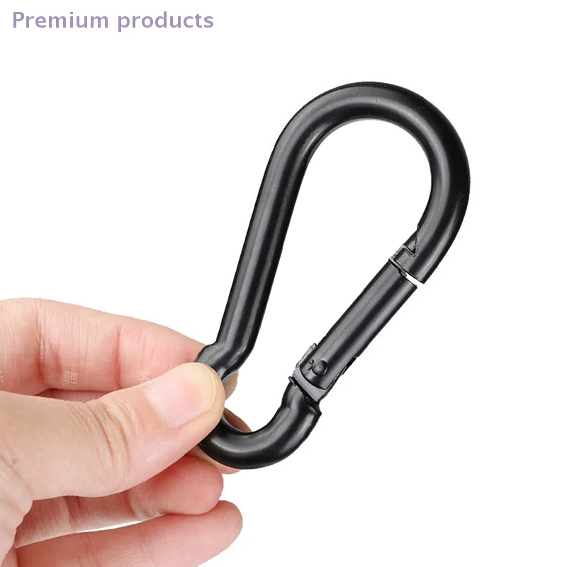 1PC โลหะ Carabiner คลิปตะขอ D Carabiner Hooks สําหรับเครื่องประดับทําแหวน DIY เสื้อผ้าอุปกรณ์เสริม