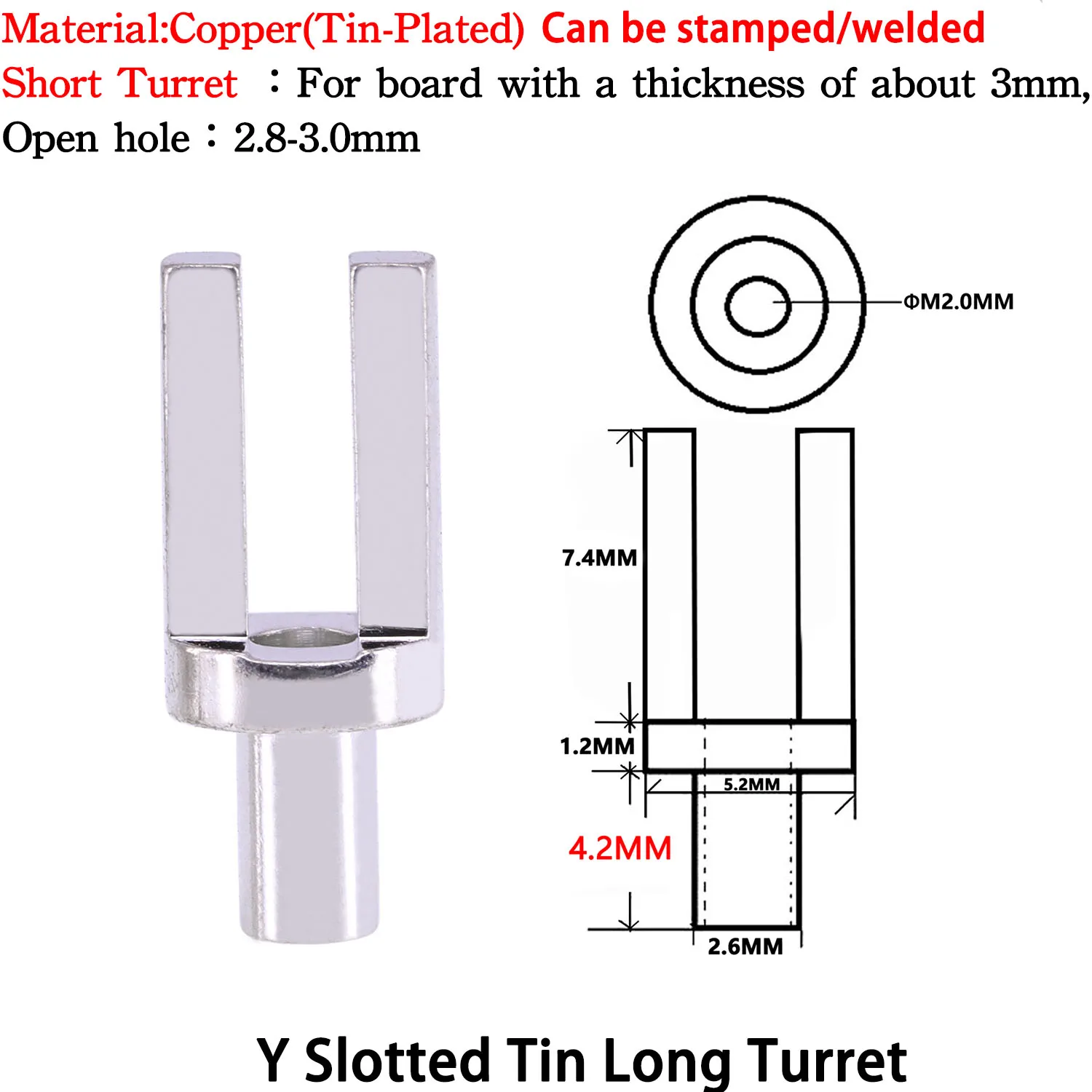 Variant: Y Slotted Tin Long