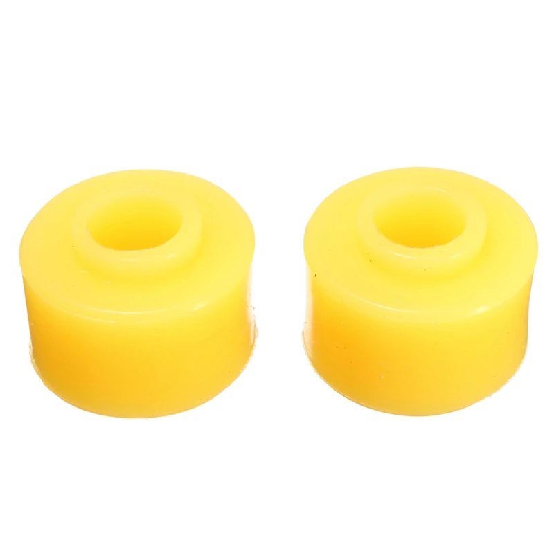 10Pcs/Set 10mm  Automobile Shock Absorber Bush Yellow Universal Rubber Buffer Shock Absorber Bushings Part For Auto Car Shocker