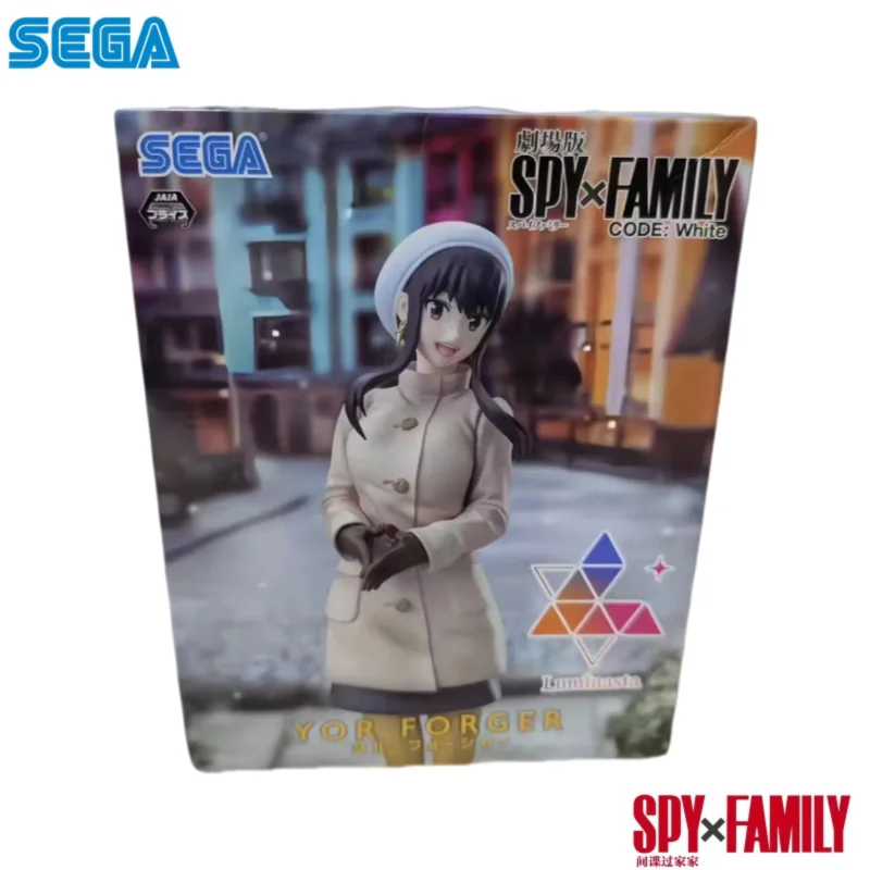 

In Stock Sega Original Spyxfamily Yor Forger Luminasta Action Figure Model Doll Brand New Boxed Toys Model Garage Collectible