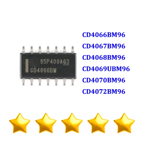 10PCS CD4066BM96 CD4067BM96 CD4068BM96 CD4069UBM96 CD4070BM96 CD4072BM96 100% New Original IC Chips