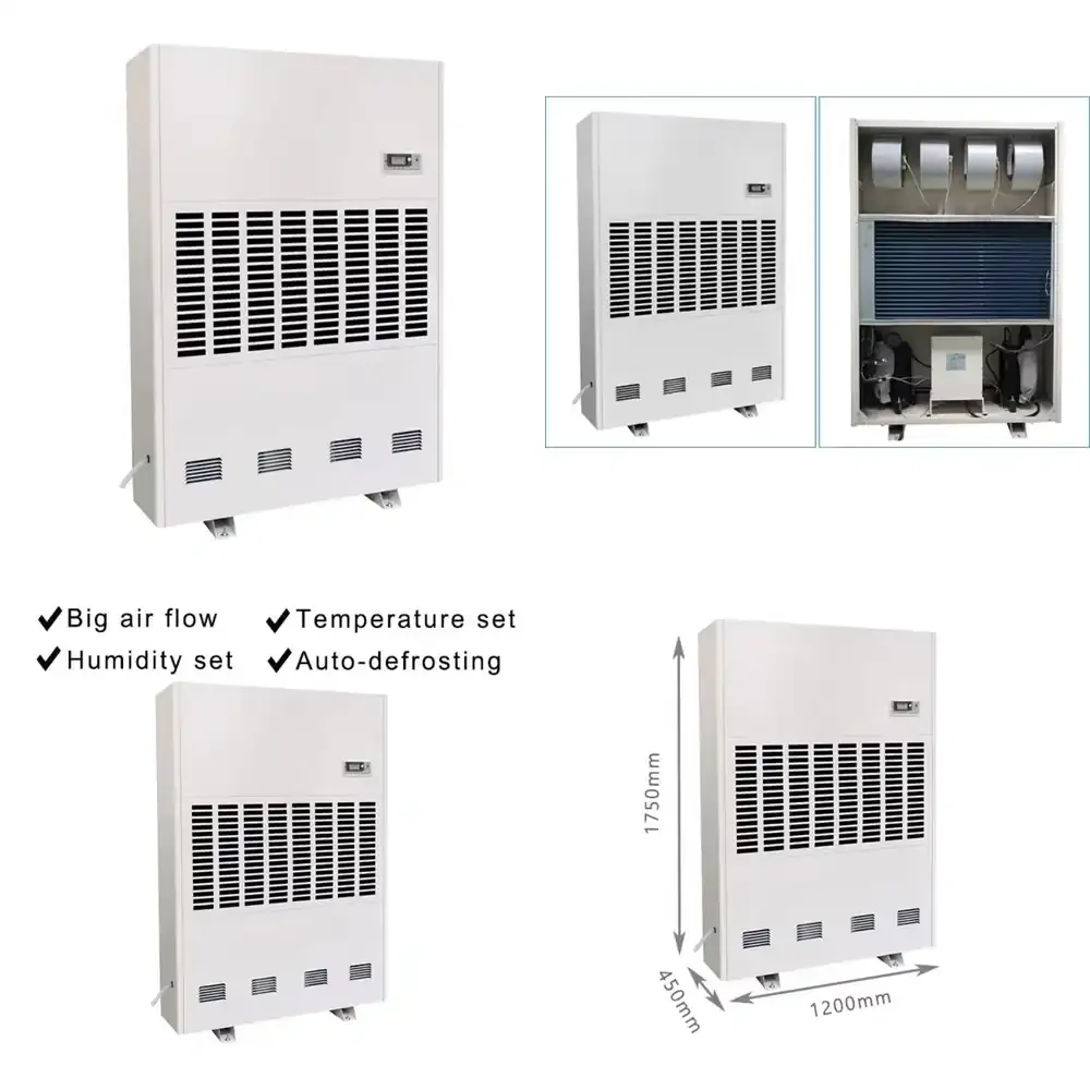 

2026 480L/D High Volume Agricultural Air Laboratory Equipment Greenhouse Industrial Dehumidifier
