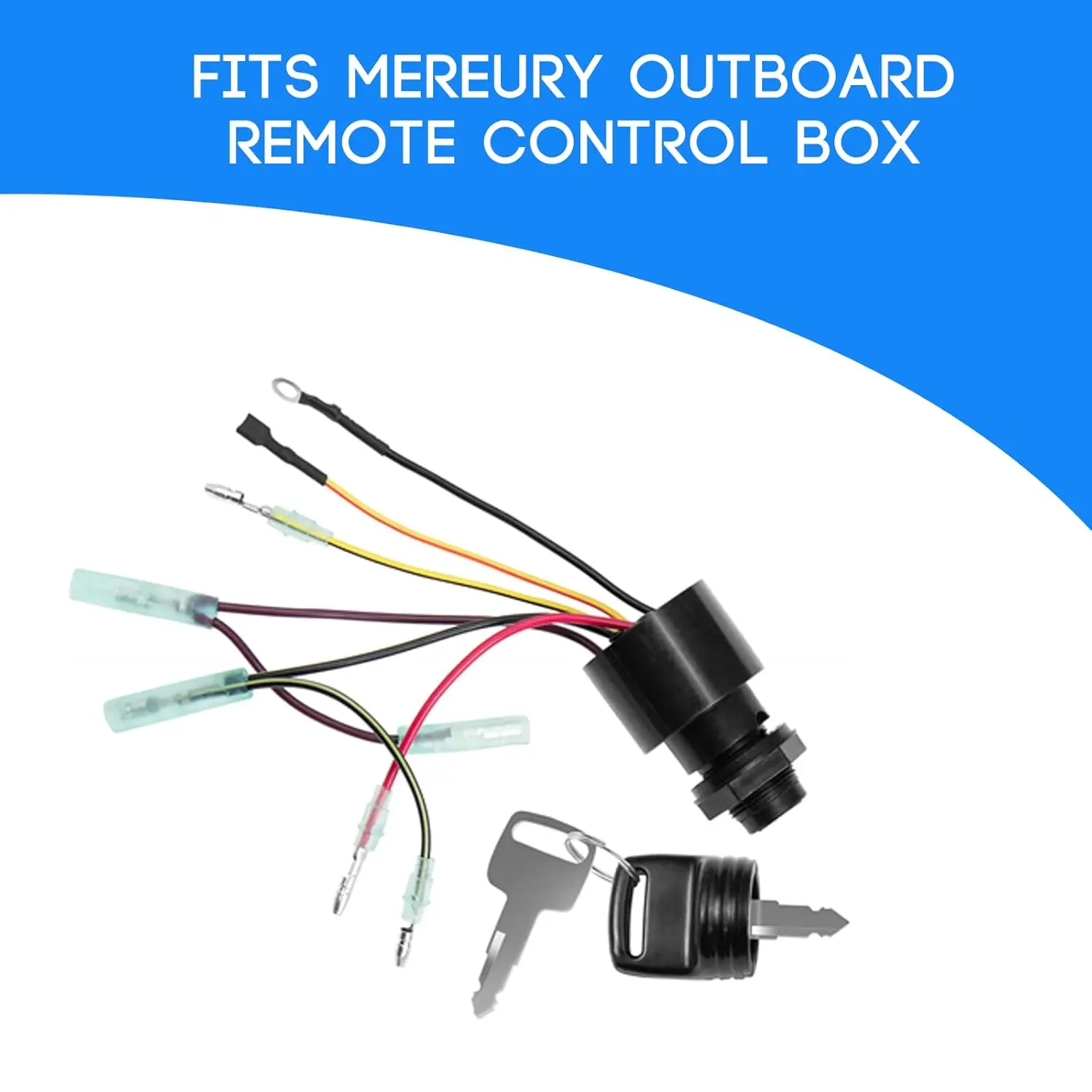 

87-17009a5 Key Metal Mercury Outboard Motor Ignition Marine Ignition Key Three Position For Boat Engines