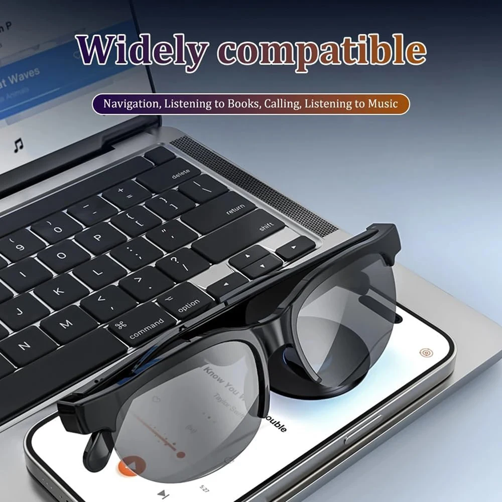 Smart music glasses sunglasses wireless Bluetooth 5.3 version new model suitable for summer casual sports music headphones
