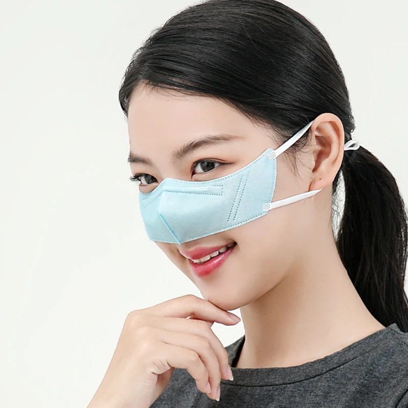 Disposable Nasal Filter Mask Dust Fog Proof Anti Allergy Rhinitis Nasal Cover Air Purifying Nose Shield