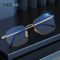 VICKY, montura geométrica clásica Simple, diseño cuadrado, gafas antiluz azul para hombres y mujeres, prescripción personalizable 18322
