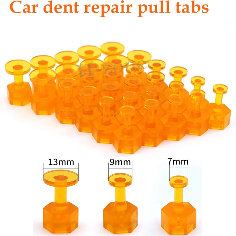 10 Pieces Film Dent Removal Tools Pdr Car Dent Repair Car Seamless Repair Body Shaping Car Body Paint-Free Dent Repair Film