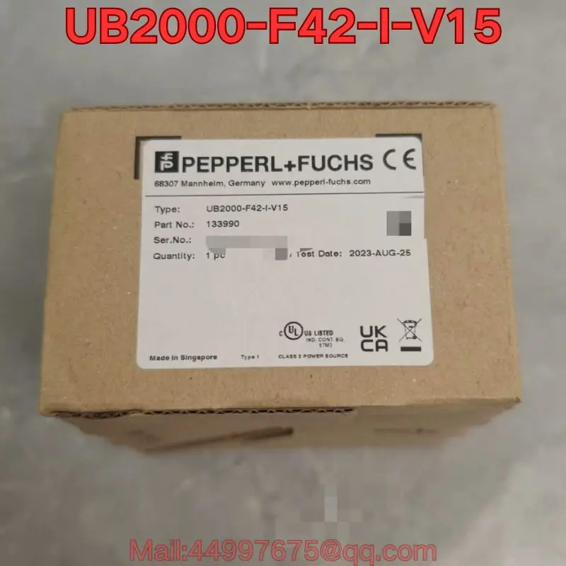 

Совершенно новый ультразвуковой датчик UB2000-F42-I-V15