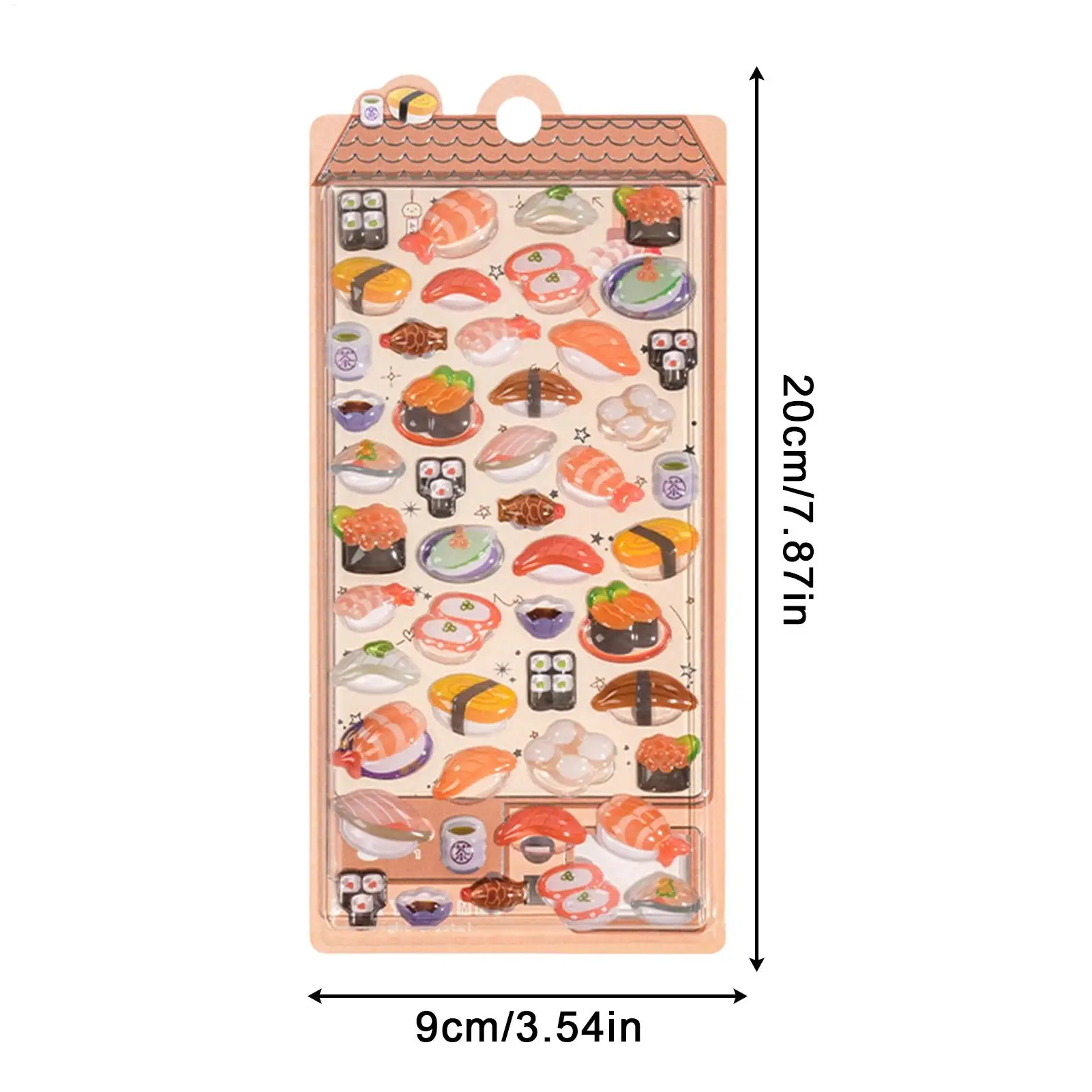 ملصقات ثلاثية الأبعاد على الطراز الياباني لسكرابوكينغ واليوميات، شارات حساب يدوية لطيفة لحافظات الهاتف وأجهزة الكمبيوتر المحمولة والبطاقات والحرف اليدوية