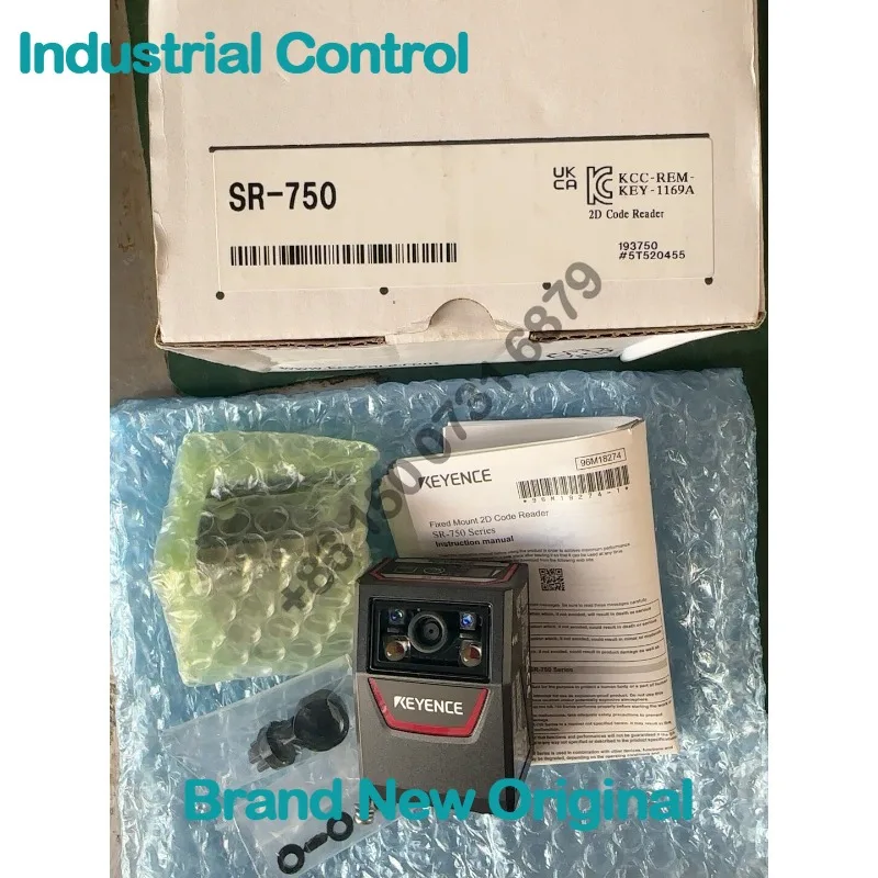 KEYENCE, SR-750, code reader, fixed industrial grade 1D/QR code scanner