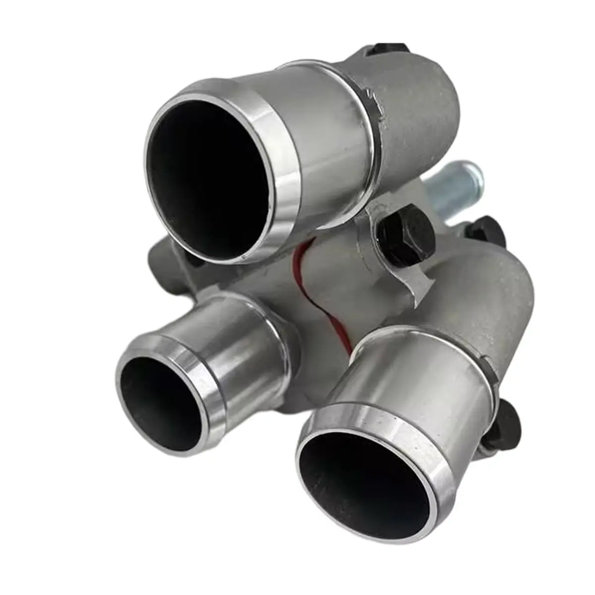 #77Q Engine Coolant Thermostat Housing Assembly for Hyundai Accent Parts,Engine Coolant Thermostat,(Metal)