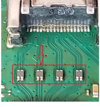 For Playstation 3 PS3 Slim EMI Filter Choke Coil Square Filters on Motherboard Fix Part