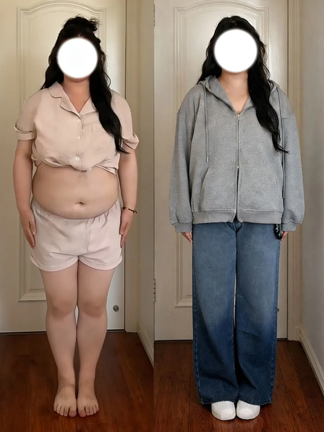 

American Retro adient Denim Jeans Women's Spring Autumn plus Size Pear ape Slim Straight Leg Wide Leg Pants