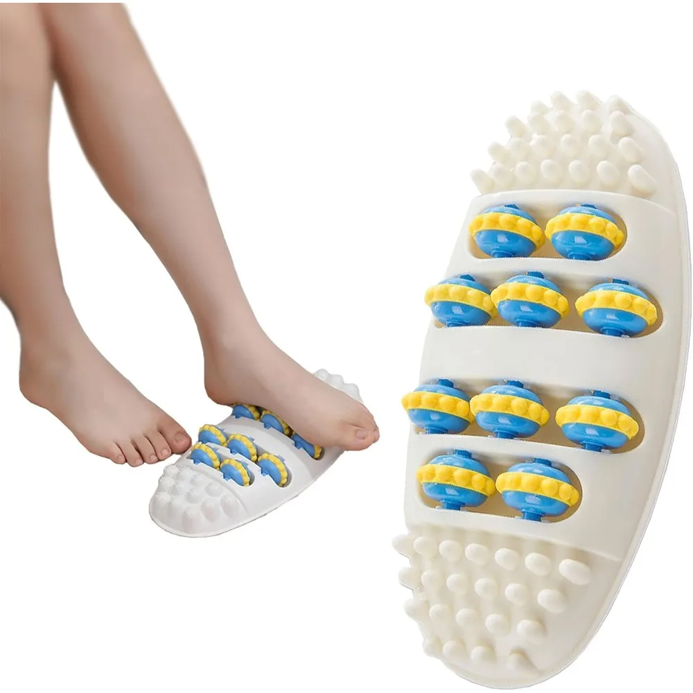 

Массажный ролик для облегчения боли в ногах, портативный массажер для ног для расслабления мышц, способствует кровообращения, снимает стресс