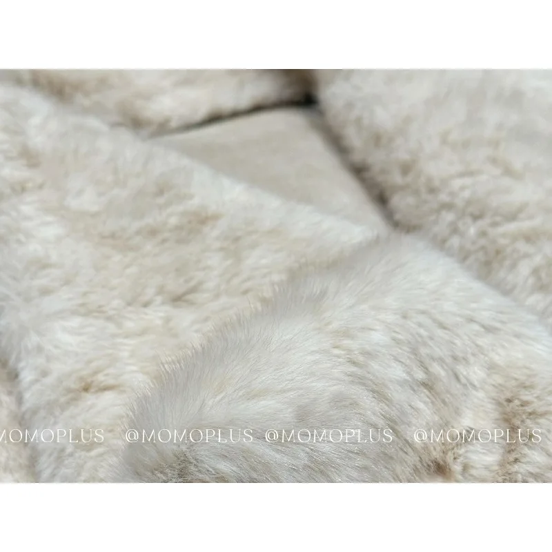 Blouse Outerwear Women's Autumn/Winter Lapel Collar Premium Thickened Warm Stylish Fur-lined New Comfortable Casual Minimalist