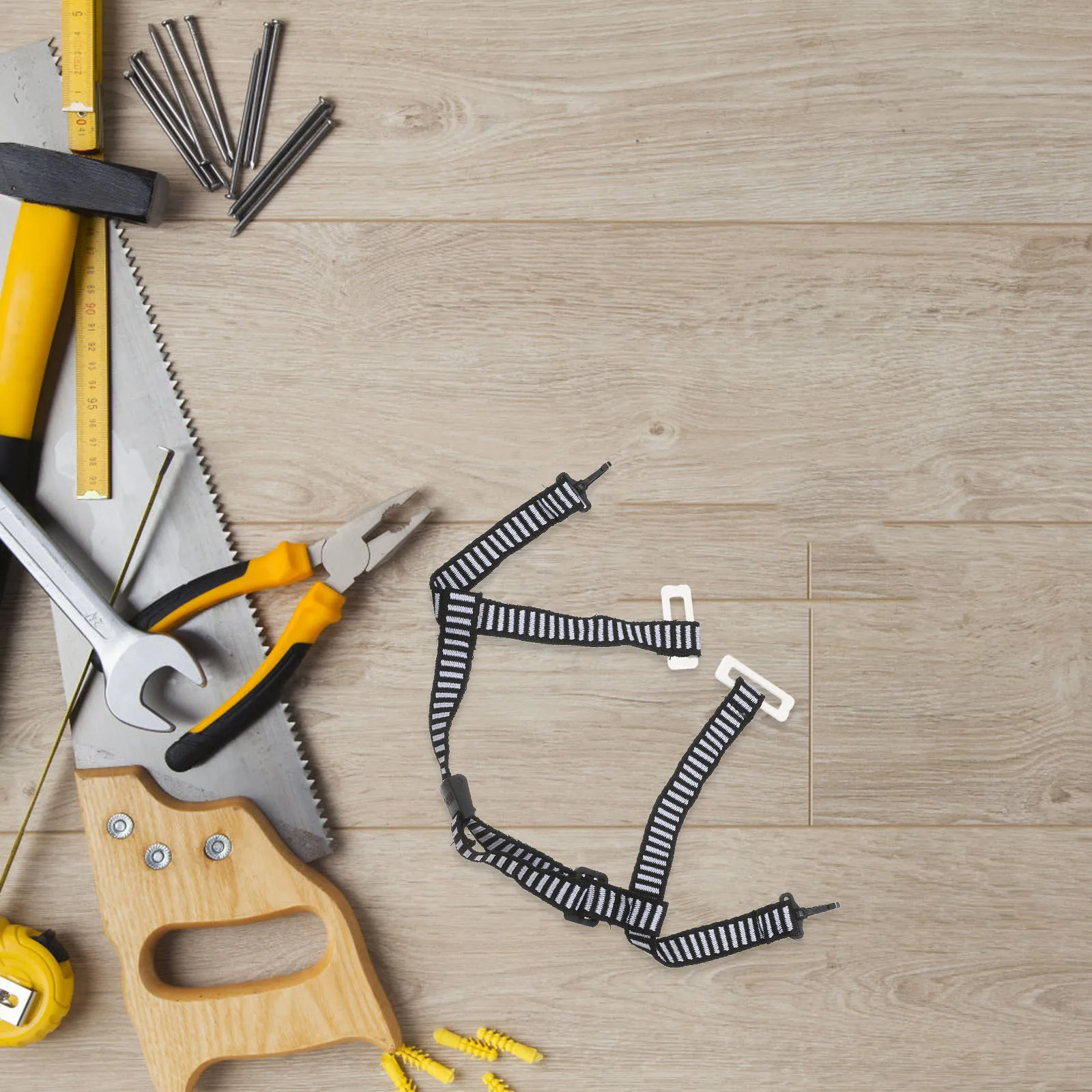 

Adjustable Hard Hat Chin Strap Universal Replacement Safety Strap Sturdy Y-Shaped Design For Construction Sports Workers