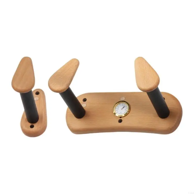 

T3LD Guitar Hygrometer Hangers Holder Folk Classical Bass Ukuleles Wall Mount Bracket