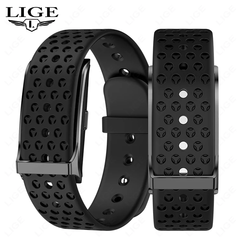 

LIGE Health Smart Watch Men Women Fitness Smart Bracelet Sport Band Heart Rate Blood Pressure Monitor Waterproof Smartwatch 2025