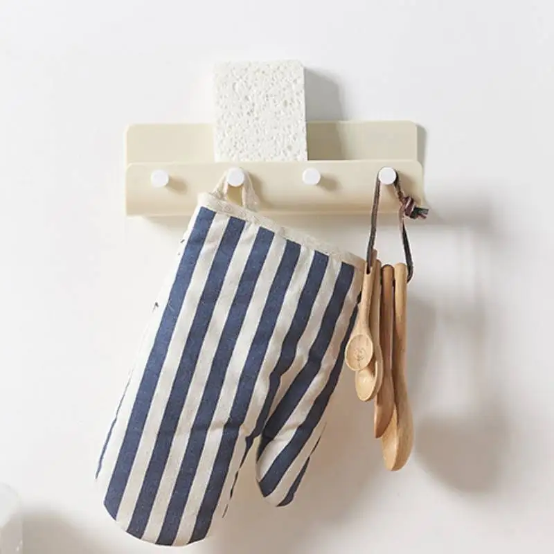 

Kitchen Wall Mounted Storage Rack Hanging Key Holder Frame Suitable for House Bottle Key Bracelet Pendant Storage Supplies