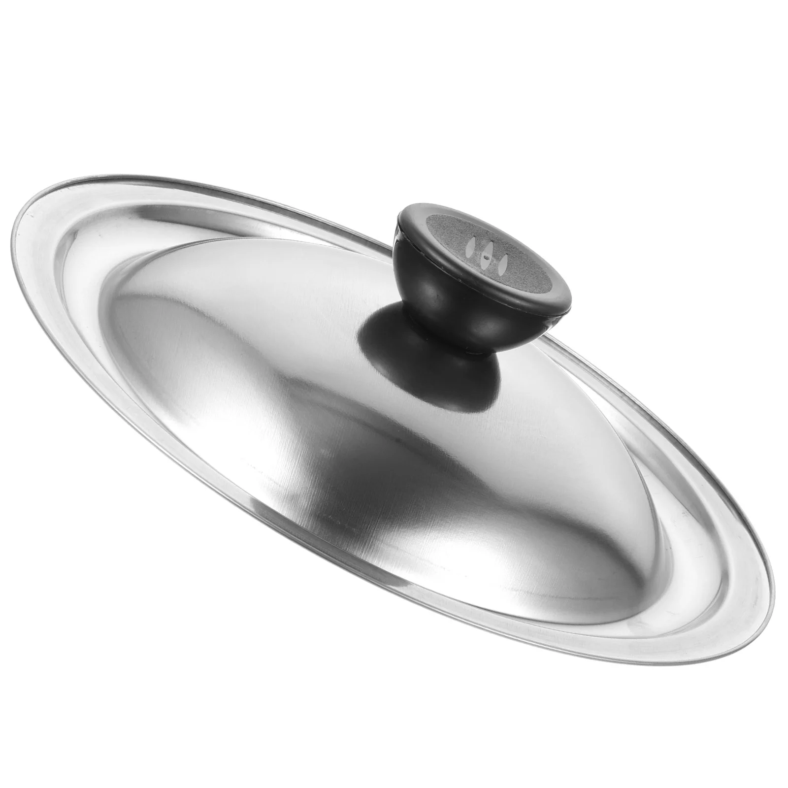 

Taste Cup Lid Seasoning Pot Cover Skillets Multipurpose Universal for Can Griddle Pan Bracket Handle Stainless Steel
