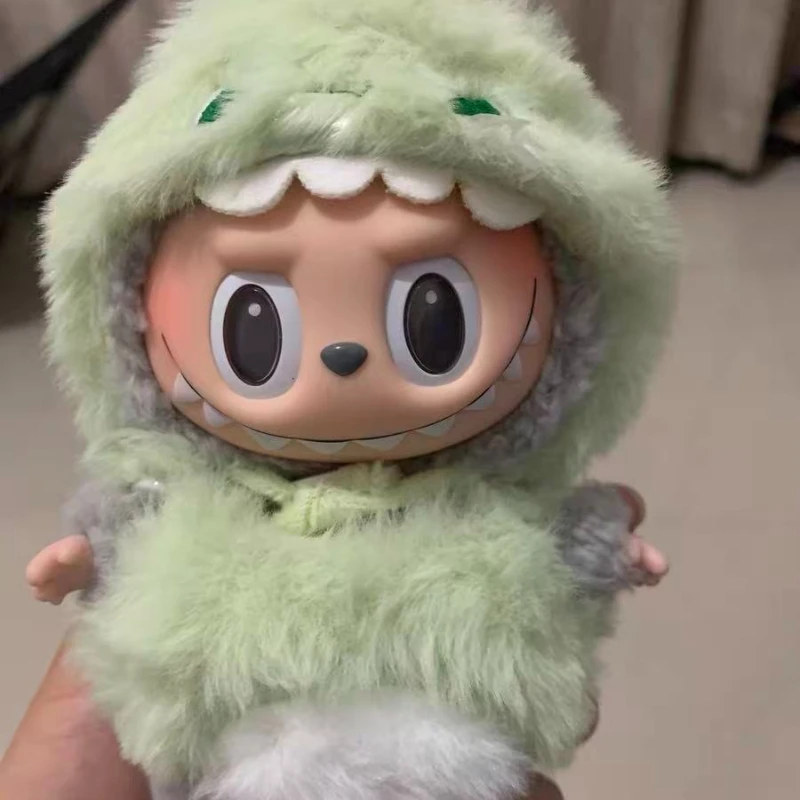 

Для милой мини-одежды лабу 15 см, кавайные штаны-комбинезоны с героями мультфильмов и подходящей обувью, аксессуары Labubu