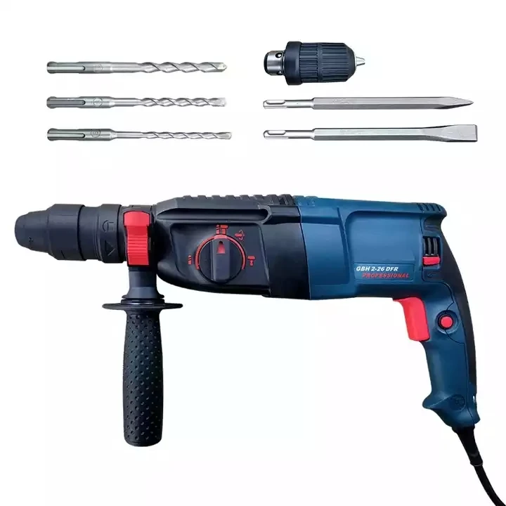 hit productElectric 2-26 1200RPM SDS Plus 800W Rotary Hammer Drill with 55N.m Torque & 14MM Max Drilling Diameter