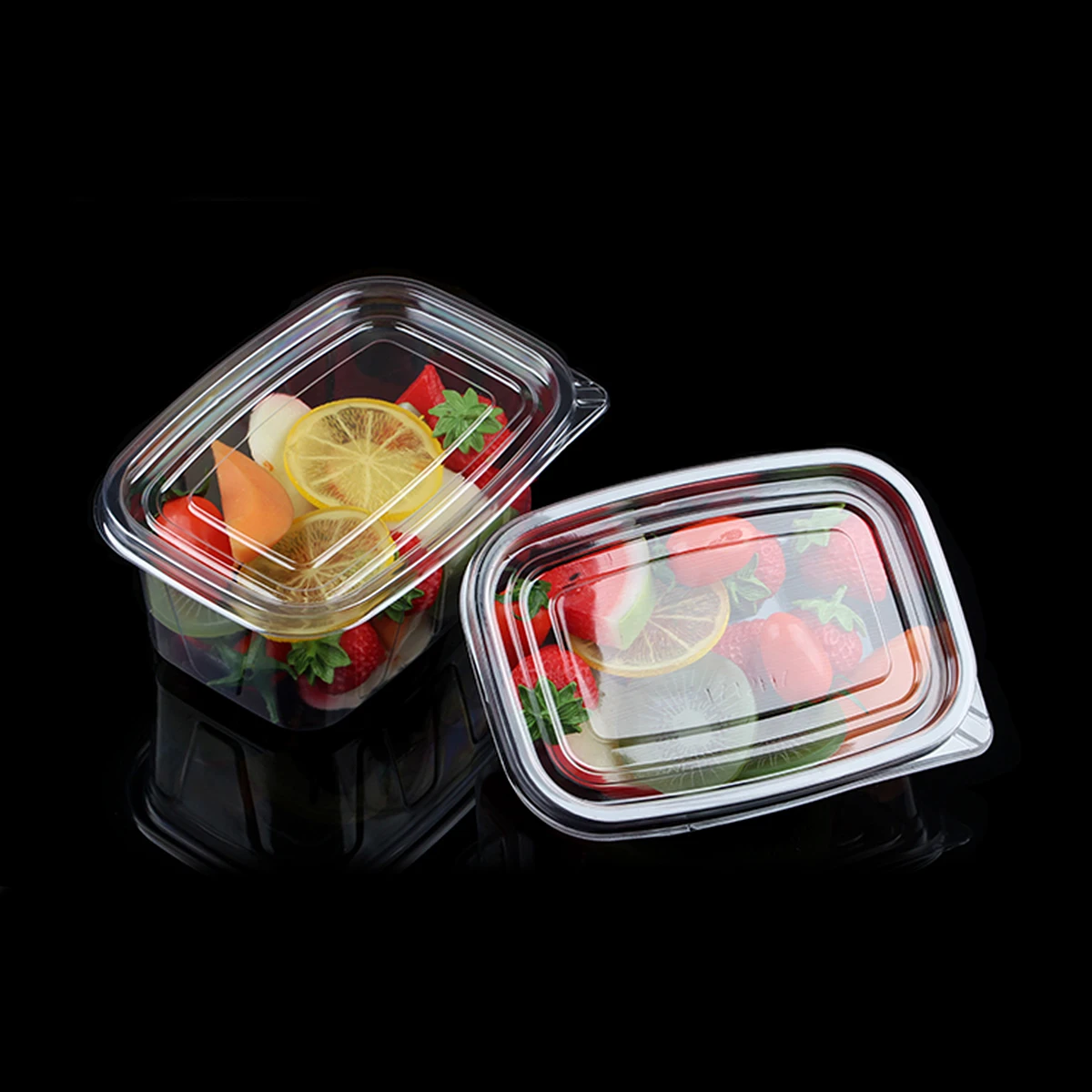 

30Pcs Anti-Fog Fruit Storage Boxes Disposable Transparent Plastic Containers Leak-Proof Sealed Cases for Fresh Food Delivery