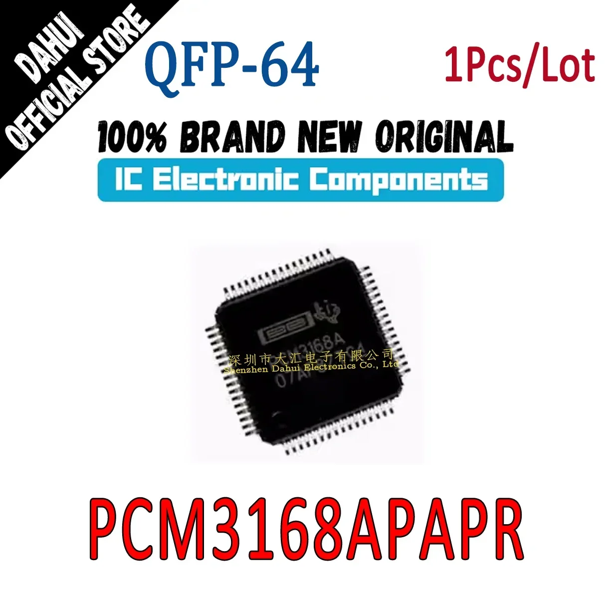 

PCM3168APAPR PCM3168A PCM3168 QFP-64 Audio interface chip IC Brand New Original In Stock