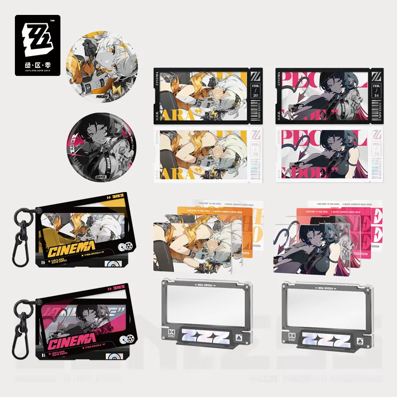 

Sunsyea Zenless Zone Zero Official Merch miHoYo Original YH Series Badge Pendant Ornament Unknown Camp Jane Doe Soldier 0