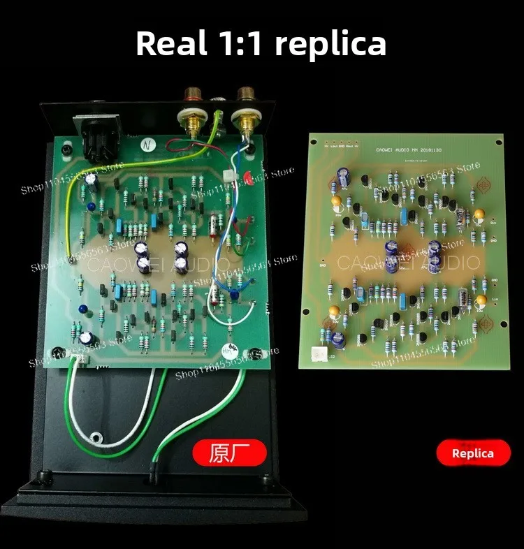 Applicable to naim fully discrete mm mc bile flavor vinyl singing, head amplifier kit DIY finished board, replica version