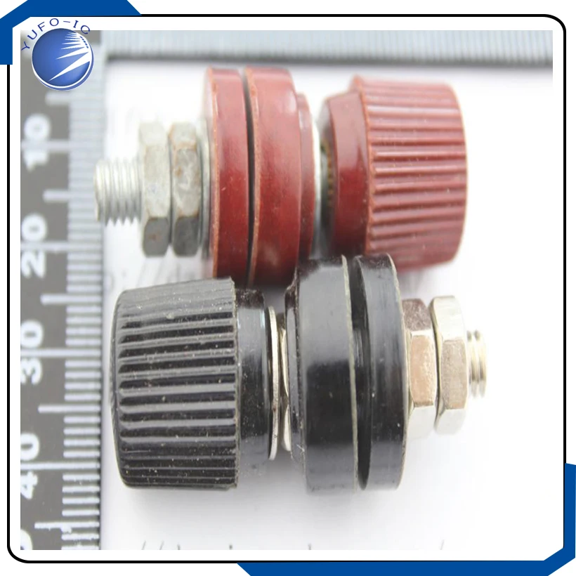 2pair/lot  The 333 terminal of the screw diameter is 6MM part of   electronics