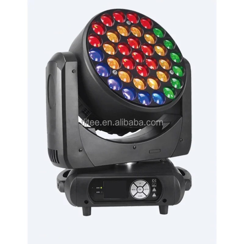 

Tiitee TT-3715Z 37x15W RGBW LED Moving Head Wash Light with Motorized Zoom